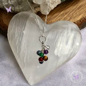 Chakra Cluster Pendant Necklace